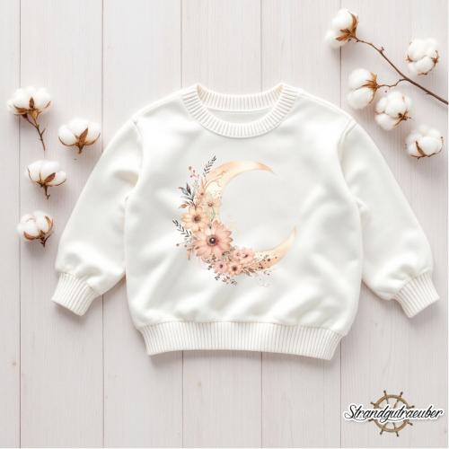 Buegelbild Boho Mond